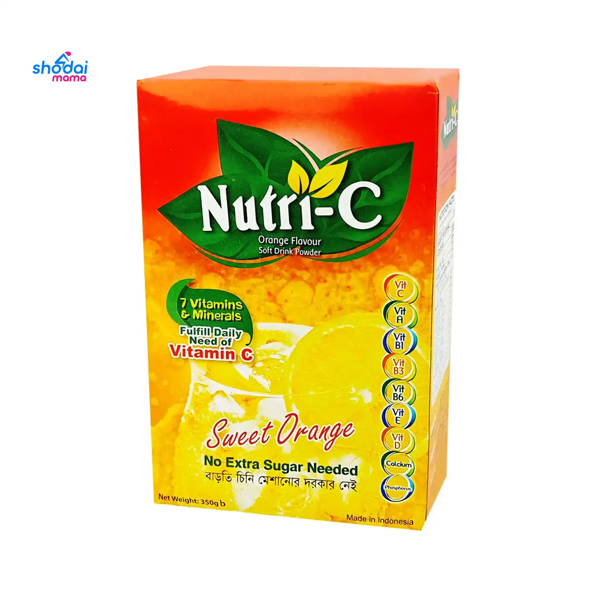 Nutri-C American Sweet Orange Flavour 350gm
